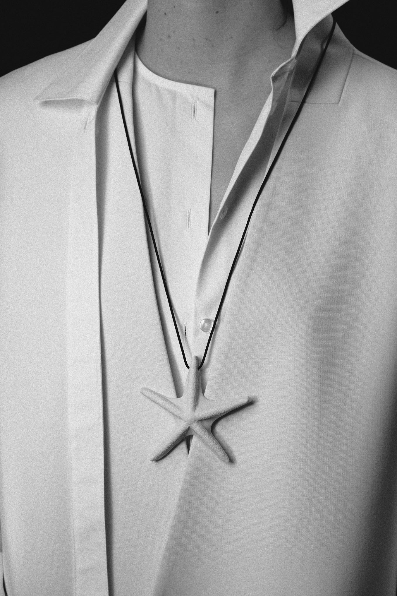 SEA STAR AMULET .01 PENDANT - SILK