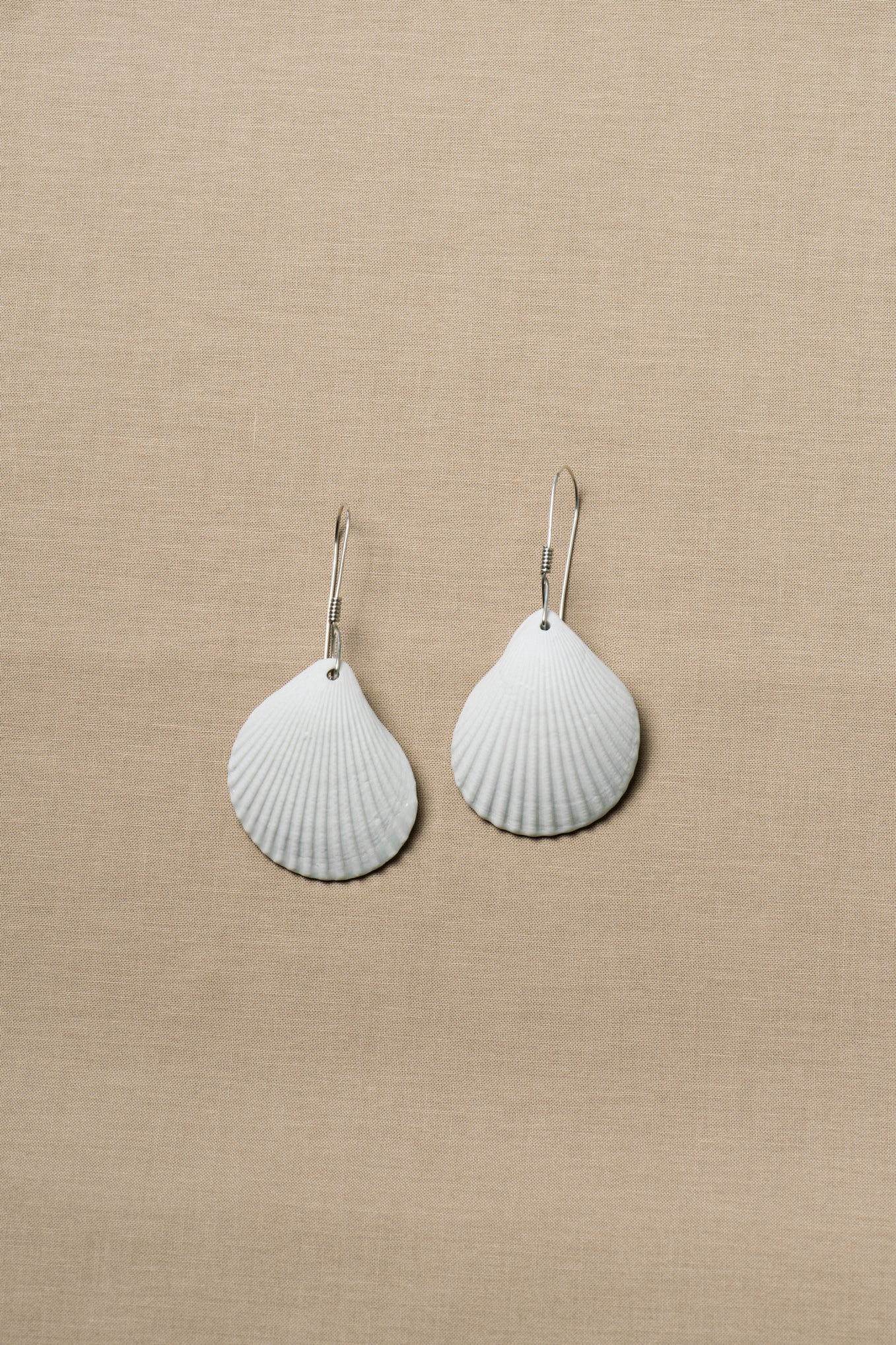 SHELL AMULET .02 LONG EARRINGS