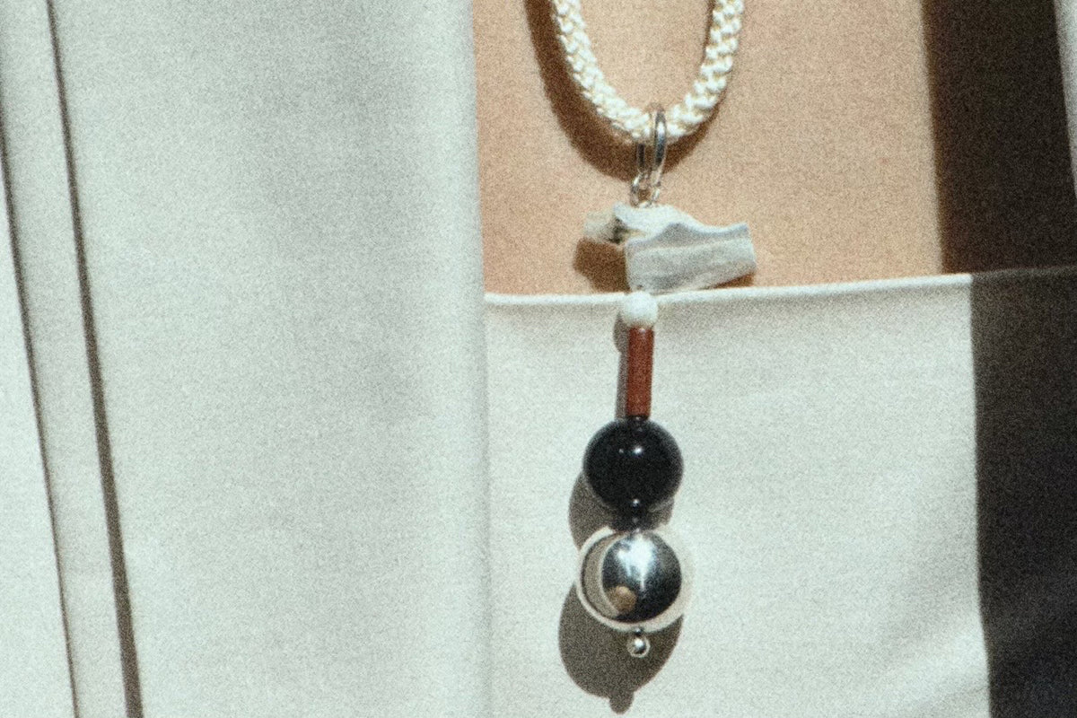 TOTEM PENDANT .02 - TASSEL SILK