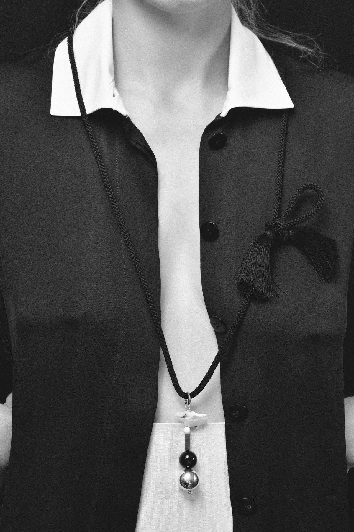 TOTEM PENDANT .02 - TASSEL SILK