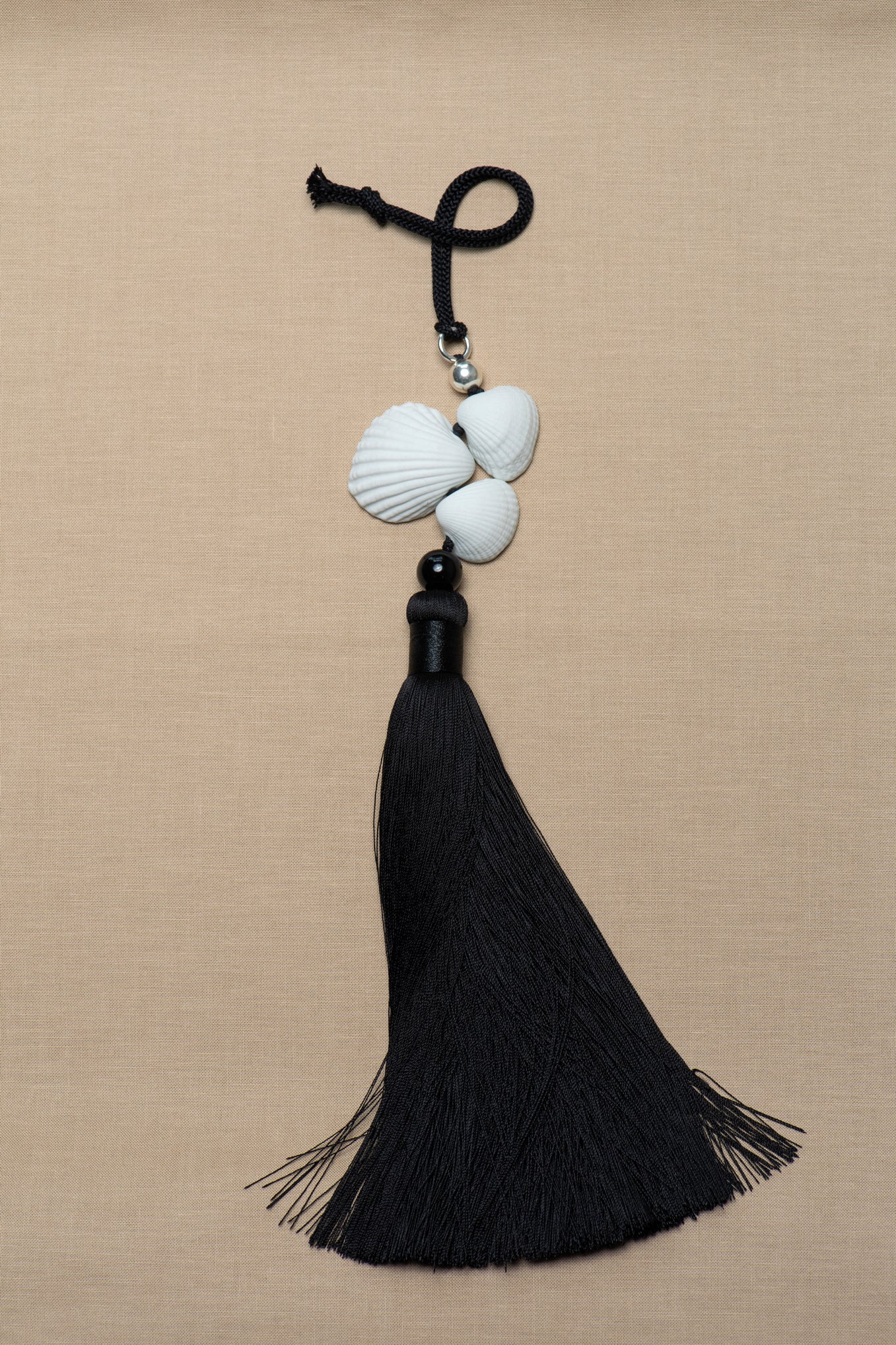 MANÀ x CARINA NICKLAS SHELL TASSEL BAG CHARM .01